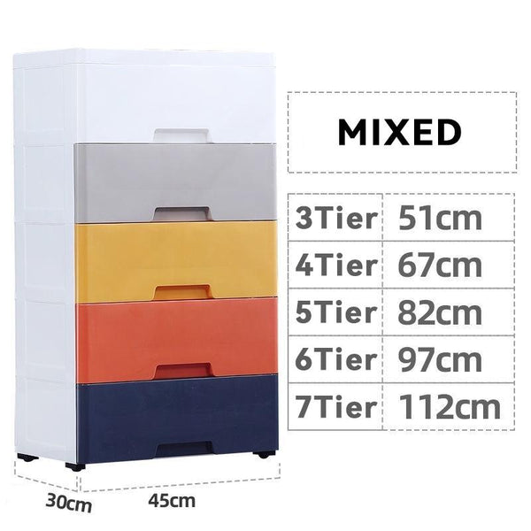 20/30/45cm Chest Of Drawers Cabinet Storage Cabinet Drawer Type Plastic Kitchen Slot Shelf Narrow