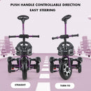 BabyDairy Tricycle 1-5 Years Old Multifunction Children Tricycle Baby Bicycle With Anti-slip Wheels