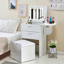 YICHANG Nordic Dressing Table Bedroom Modern Simple Small Family Type Flip Small Dressing Table Mini