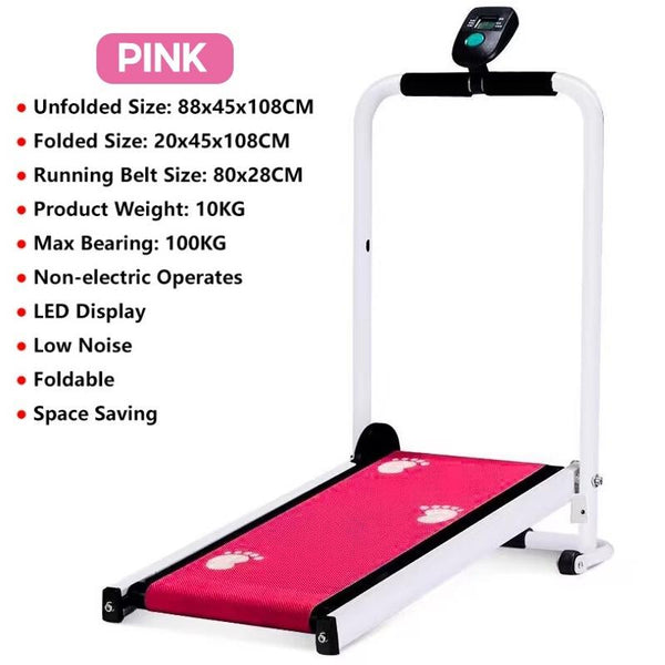Pl Treadmill Desk Home Indoor Mini-folding Models Fitness Special Silent Electric Flat Walker