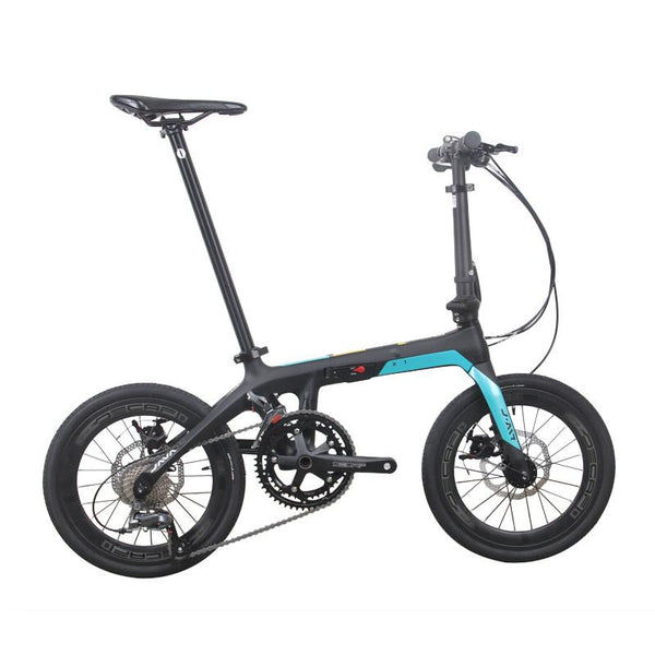 🔥In Stock🔥Java Foldable Bicycle X1 Carbon Fiber Car 16 Inch 18 Variable Speed Oil Pressure Double