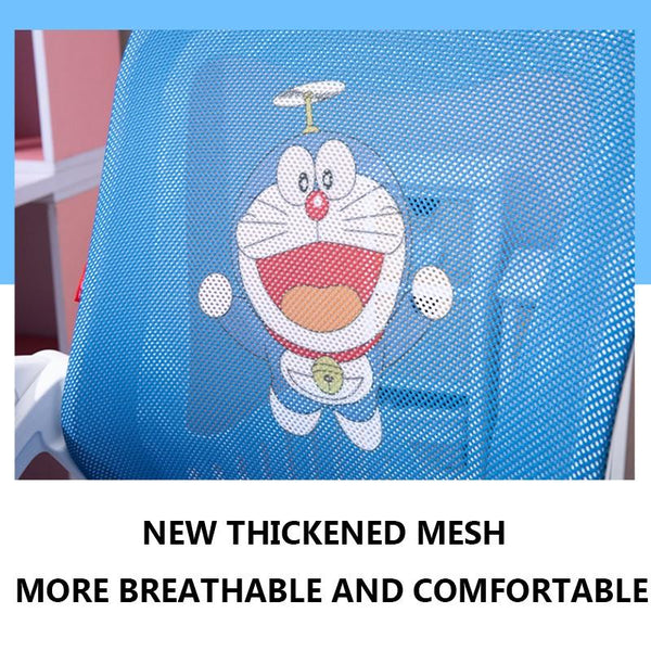 Adjustable Computer Chair Kids Cute Study Chair Home Mesh Swivel Lifting Children's Learning Office
