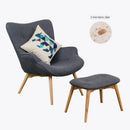 Nordic Armchair Modern Simple Small Type Leisure Tiger Chair Bedroom Balcony Lazy Man Small Sofa