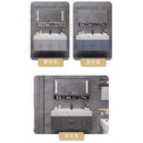 Runzeu Rock Slab Marble Bathroom Cabinet Combination Modern Simple Toilet Washstand Washbasin Light