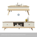 Nordic Tea Table Simple Small Family Tea Table Living Room Multi-functional Coffee Table Lift Table
