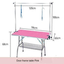 Pet Grooming Table Dog Bath Blowing Cat Hair Cutting Folding Portable Table Hanger Bracket Sling