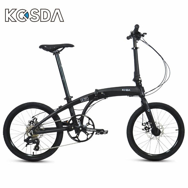 KOSDA KSD-2 Foldable Bicycle 20 Inch 8 Variable Speed Aluminum Alloy Bicycle Portable Ultra-light