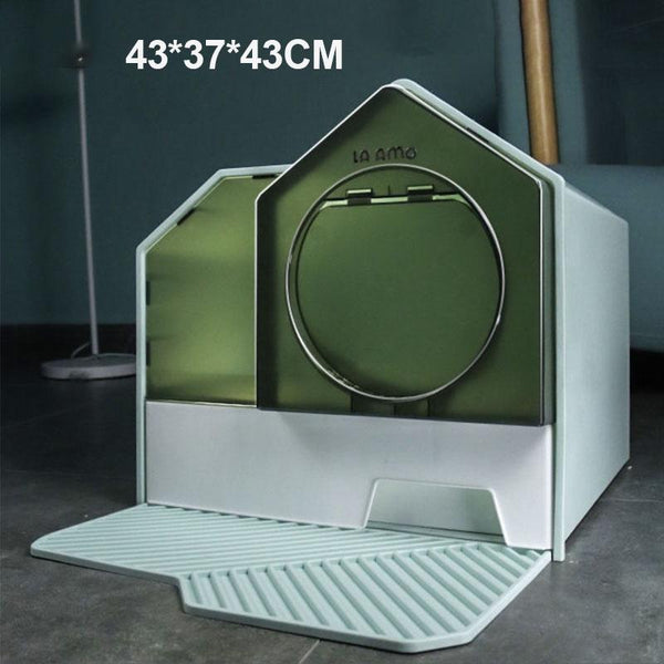Byto Cat Litter Box Fully Enclosed Litter Box Large Space Odor-proof Cat Toilet Drawer Type Cat