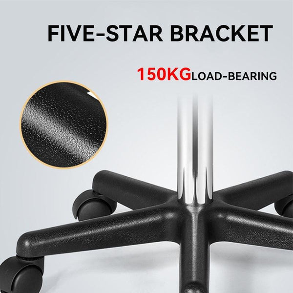 Bar High Stool Chair Liftable Beauty Salon Laboratory Chair PU surface metal bracket Rotating Roller