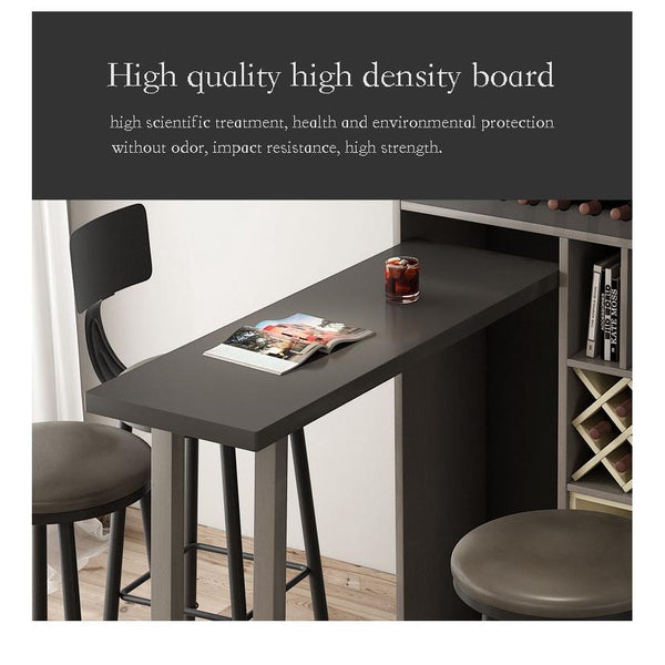 Cabinets Storage Modern Minimalist Folding Nordic Wine Cabinet