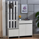 Cabinet Household Door Simple Modern Entrance Hall Hanging Coat Rack Large Capacity Partition Shoe