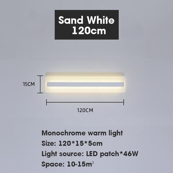 HJFA Minimalist Nordic Led Bedroom Bedside Modern Simple Style Hotel Corridor Wall Lamp