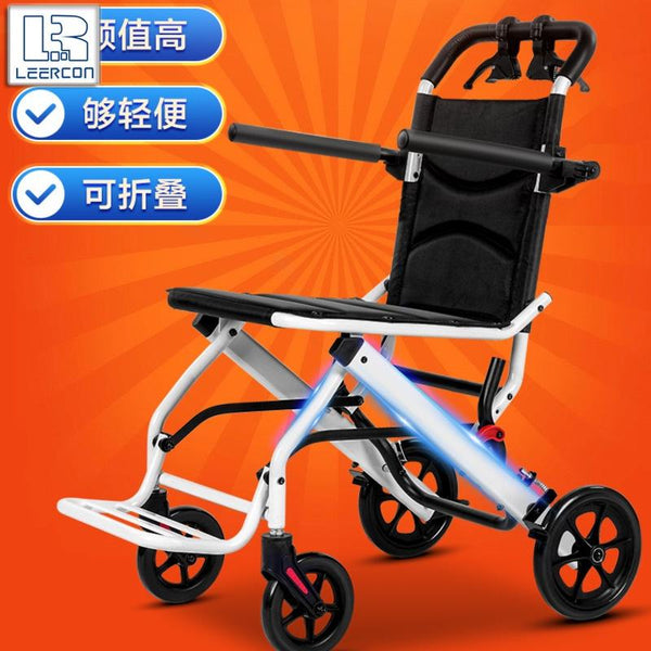 Wheelchair Foldable Portable Small-sized Elderly Walking
