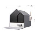 Byto Cat Litter Box Fully Enclosed Litter Box Large Space Odor-proof Cat Toilet Drawer Type Cat