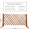 Outdoor Anticorrosive Wooden Fence Guardrail Telescopic Indoor Flower Garden Courtyard Decoration