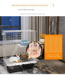 Pet Playpen Cat Rabbit Fence Isolation Door Plastic Indoor Cage Kennel