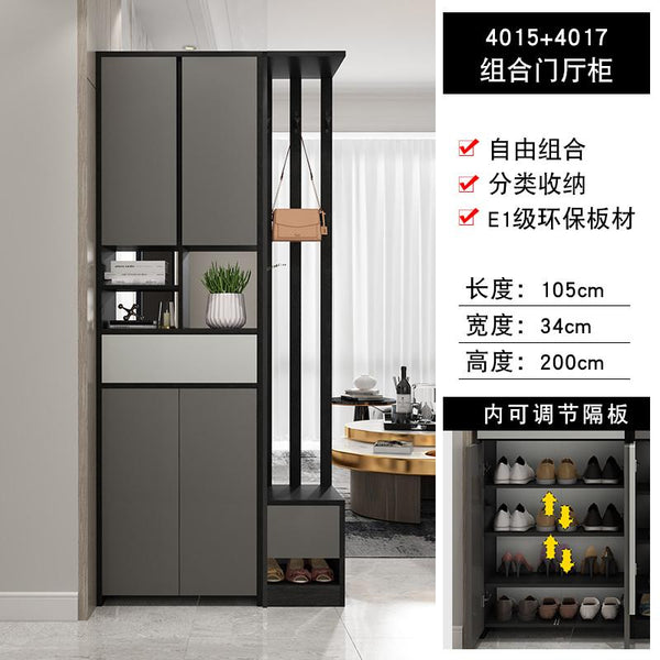 Simple Modern Foyer Xuanguan Living Partition Into The Door Shoe Nordic Screen Entry Room Cabinet