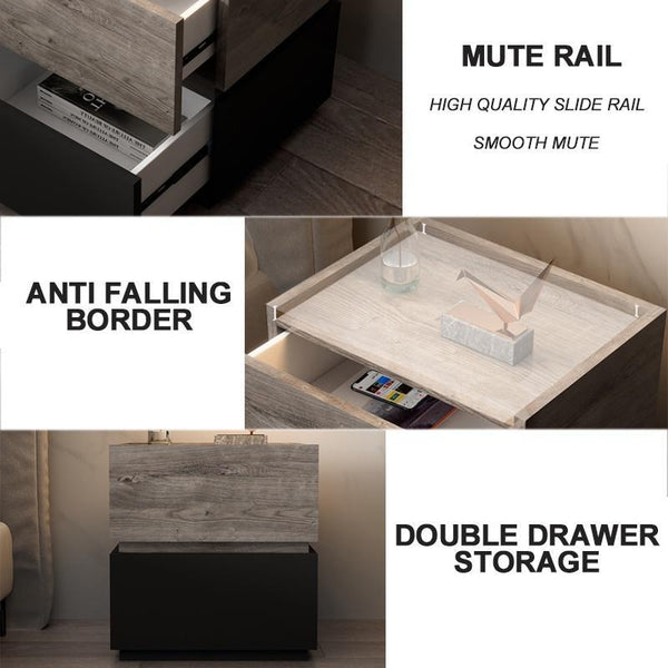Bedside Table Modern Minimalist Bedroom Creative Nordic Living Room Storage Cabinet Set Diy Storage