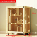 Pet Condo Cage Villa Luxury Double/Three-story Cat Villa Apartment Display Cabinet Household Solid