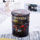 Dining Vintage Industrial Wind Chair Iron Bucket European Bar Change Shoe To Collect Storage Stool