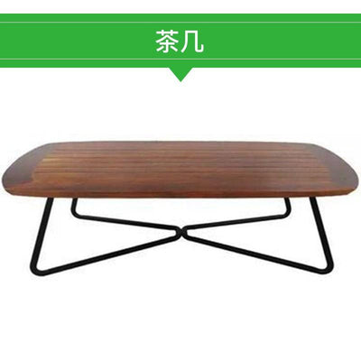 Nordic Outdoor Rattan Sofa Combination Living Room Courtyard Leisure Chair Outdoor Rattan Sofa