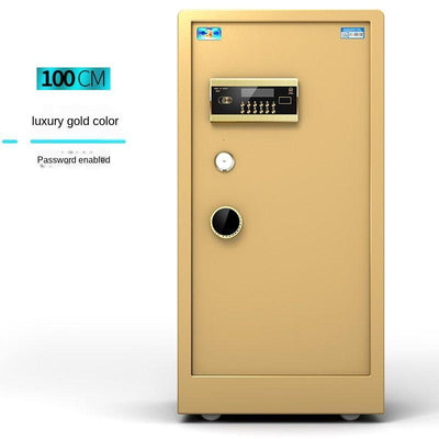 Household Big Safe Deposit Box Digital Fingerprint Lock Cabinet All Steel Anti-theft Fire-proof