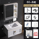 Vanity Cabinet Bathroom Space Aluminum Bathroom Cabinet Combination Wash Basin Wash Basin Small