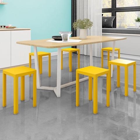 【Buy 3 Get 1 Free】Stackable Plastic Stool Living Room Use Plastic Dining Stool/Dining Chair Step