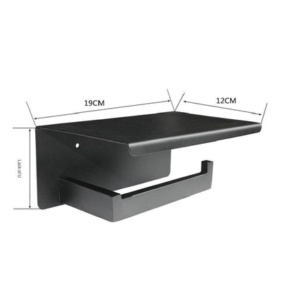 Rustproof Sus304 Stainless Steel Silky Matte Black Finished Bathroom Accessories Set Wall Mounted Or