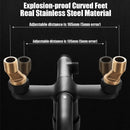 Black Shower Set Bathroom Household Copper Tap Can Lift Hot and Cold Shower