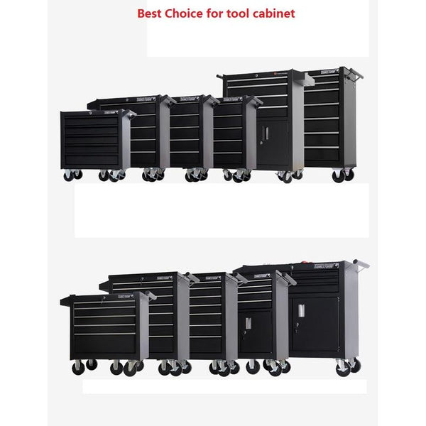 Syezyo Tool Cart Auto Repair Multifunctional Mobile Tool Cabinet Maintenance Drawer Type Combination