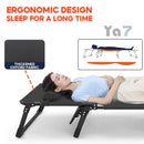 YAYU Foldable Bed Frame Sofa Bed Lightweight Ultra-wide 75Cm Adjustable Back Multi-functional Single