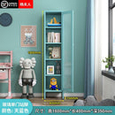 Household Nordic Book shelf Bookshelf Cabinet Multifunctional Iron Glass Door Shelf Storage Cabinet