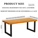 Solid Wood Table Home Bedroom Desk Simple Modern Nordic Minimalist Office Table