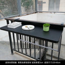 Balcony hanging table railing metal aluminum alloy hanging folding table modern home bar wall