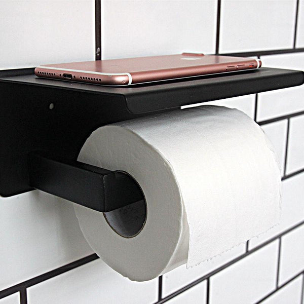 Rustproof Sus304 Stainless Steel Silky Matte Black Finished Bathroom Accessories Set Wall Mounted Or