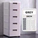 20/30/45cm Chest Of Drawers Cabinet Storage Cabinet Drawer Type Plastic Kitchen Slot Shelf Narrow