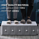 Cabinet Plastic Drawer Cabinet Household Multifunctional Storage Cabinet Gray White Movable Toy