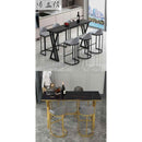 table Bar marble dining nordic balcony high table against the wall Bistro Table set shipping free