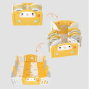 HOUMASH Folding Baby Play Yard Baby Playpen With Basketball Hoop Toddler Indoor Home Park Anti-fall
