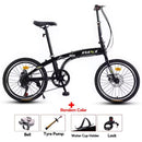 [SG READY STOCK] Gear Bicycle 20 Inch 7 Speed Foldable Bicycle Adult Tricycle Outdoor City Road