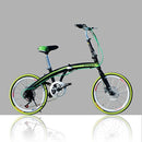 U8 Foldable Bicycle 20-inch Disc Brake 7 Speed Variable Speed High Carbon Steel Frame Student Adult