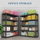 5 Tier Covered Metal Boltless Storage Racks Series | Boltless Storeroom Kitchen storage rack