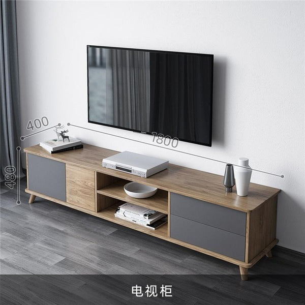 YOOKE Coffee Table With Wheels Mobile Multifunctional Folding Dining Table With Chair Nordic