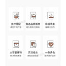 (PANDA) Wardrobe Bed Integrated Solid Wood Small Family with Bookcase Bed Computer Desk Wall