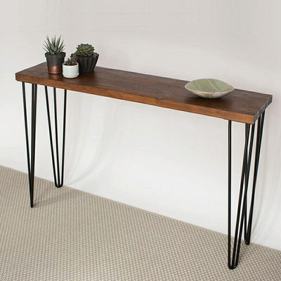 Youshang Furniture Nordic Simple Strip Rectangular Iron Solid Wood Wall Narrow Sofa Back Several