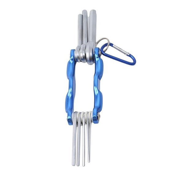 Hand Tools Screwdriver Plum Wrench Hexagonal Inner Metric Folding Set Blossom Zl