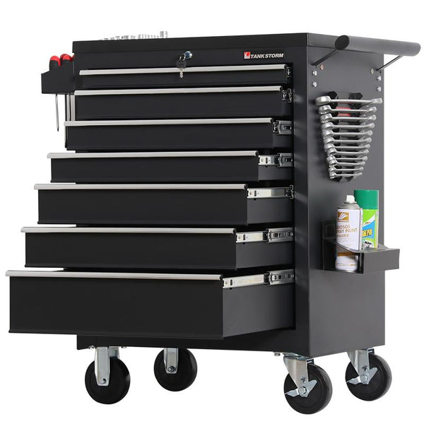 Tankstorm Auto Repair Tool Cart Multifunctional Mobile Tool Cabinet Maintenance Drawer Type