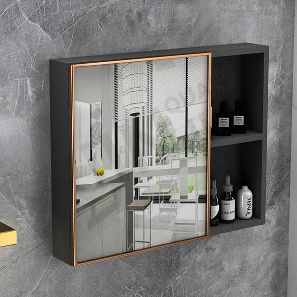 JINQUANJIA Bathroom Vanity Cabinet Bathroom Toilet Toiletry Makeup Cosmetic Organizer Rack Shelf