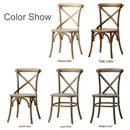 Solid Wood Dining Chair Simple Home Table Chair Fork Rattan Back Table Nordic Dining Room Chair Many